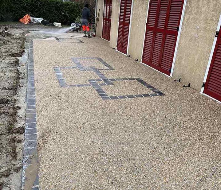 Création chemin d'accès Seine-et-Marne